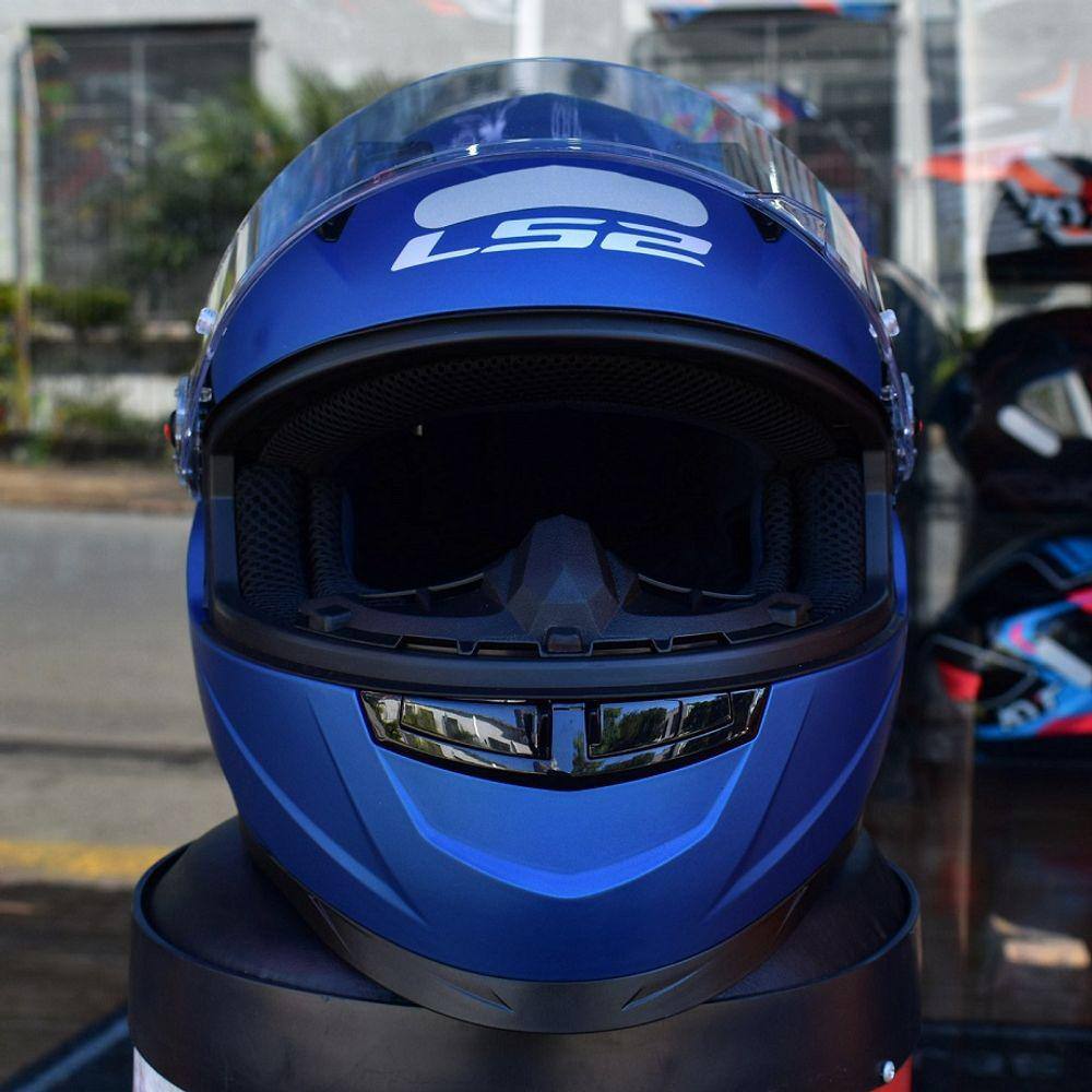 Capacete Masculino Feminino Ls2 FF358 Azul | Casas Bahia