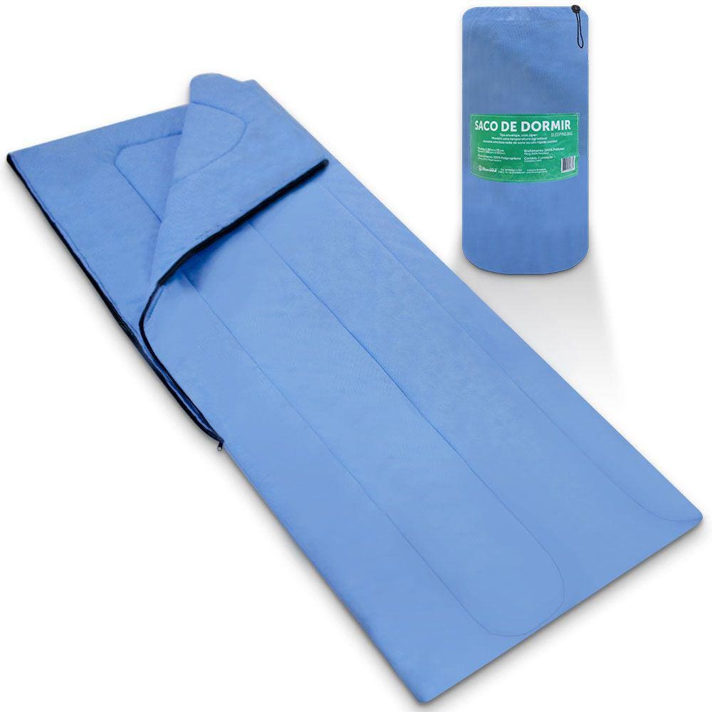 Colchonete ou Saco de Dormir Multiuso Camping Pesca Acampamento Noite do Pijama Com Bloqueador Bacteriano - BF Colchões