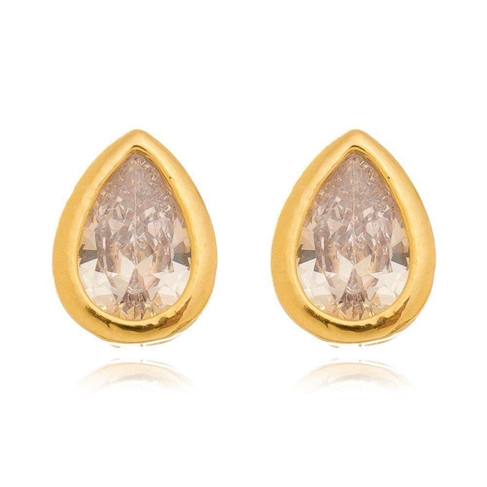 Brincos Banhados A Ouro 18k