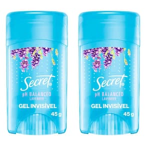 Kit 2 Desodorantes em Gel Secret Lavanda 45g