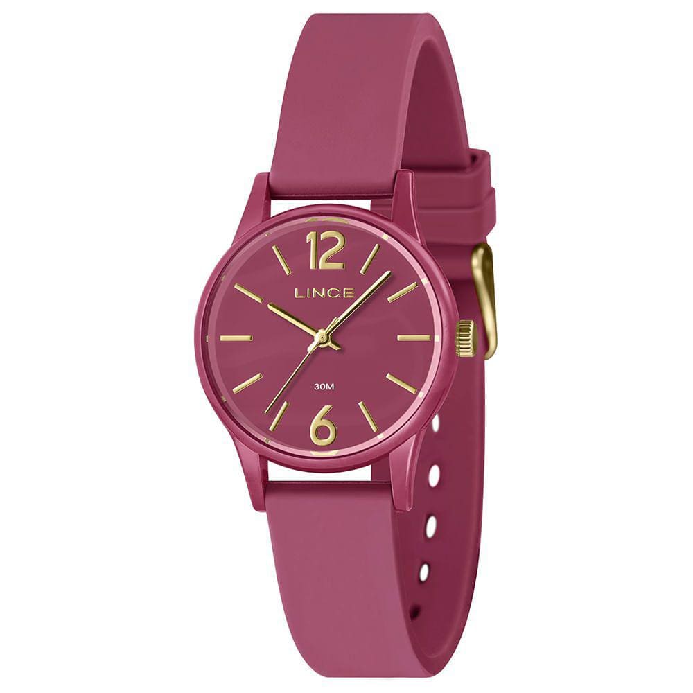 Relógio LINCE feminino rosa analógico LRCJ164P33 V2VX