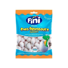 Chiclete Fini Ovos de Dinossauro Tutti Frutti Pacote 230g