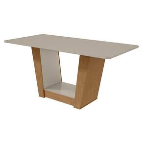 Mesa de Jantar Apogeu 170 cm Amêndoa Clean Off White - Lopas