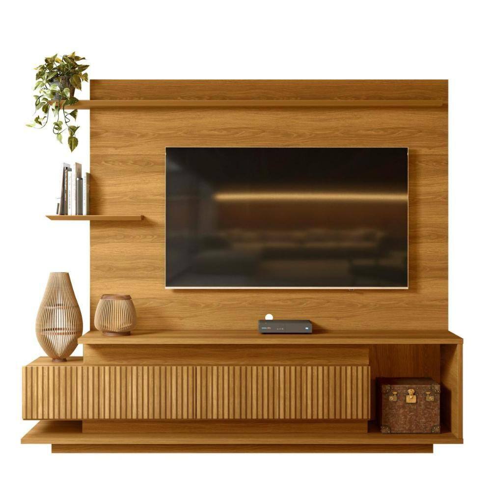 Painel para tv 50 polegas comp com prateleira em scma | Black Friday ...