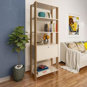 Estante Organizadora com Porta Basculante Multimóveis CR25217