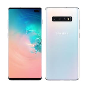 Usado: Samsung Galaxy S10+ 128GB Branco prisma Bom - Trocafone