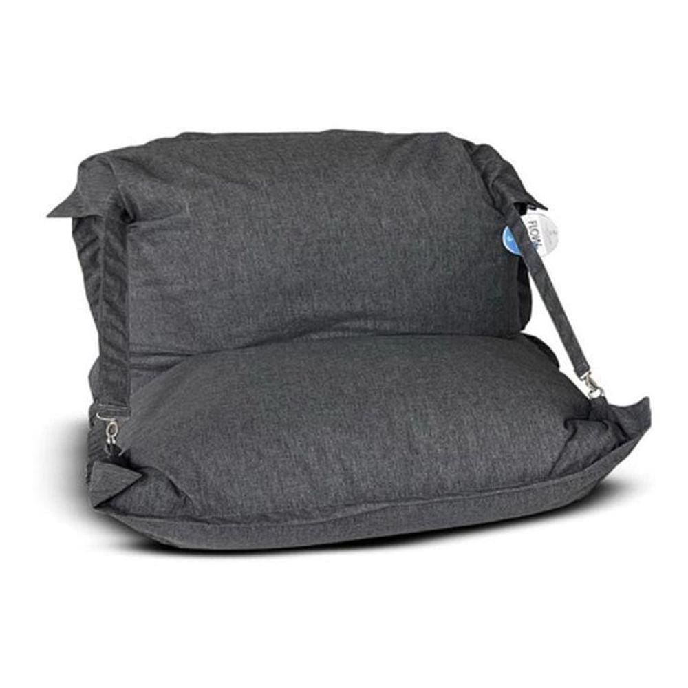 Almofada Flutuante Puff Piscina Jardim 110X180Cm Inflável