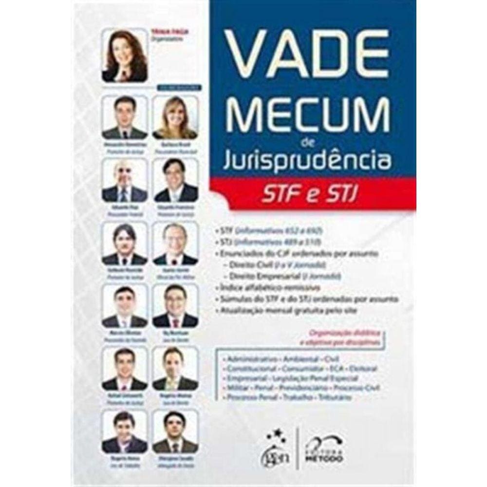 Vade Mecum De Jurisprudencia Stf e Stj