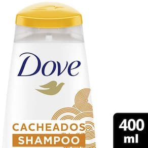 Shampoo Dove Texturas Reais Cacheados 400ml