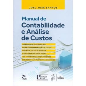 Manual de Contabilidade e Análise de Custos - 07Ed/17