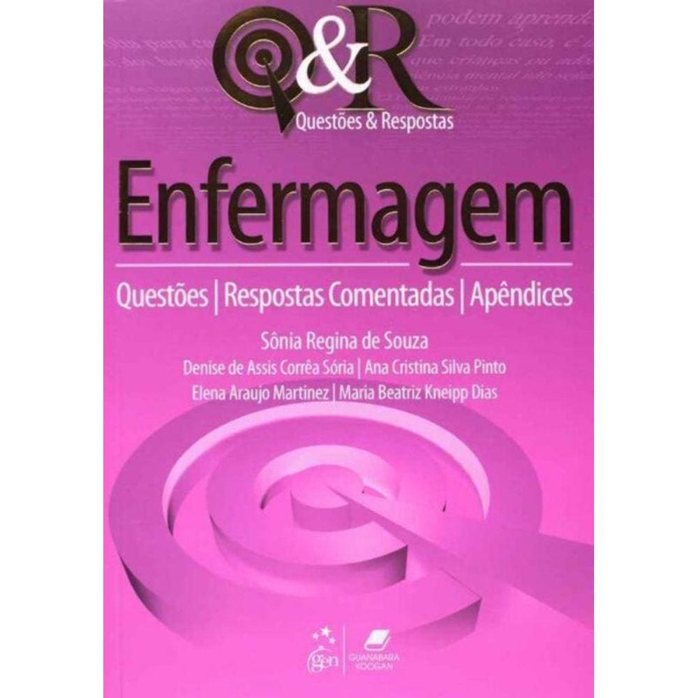 Q&r - Questoes & Respostas | Enfermagem