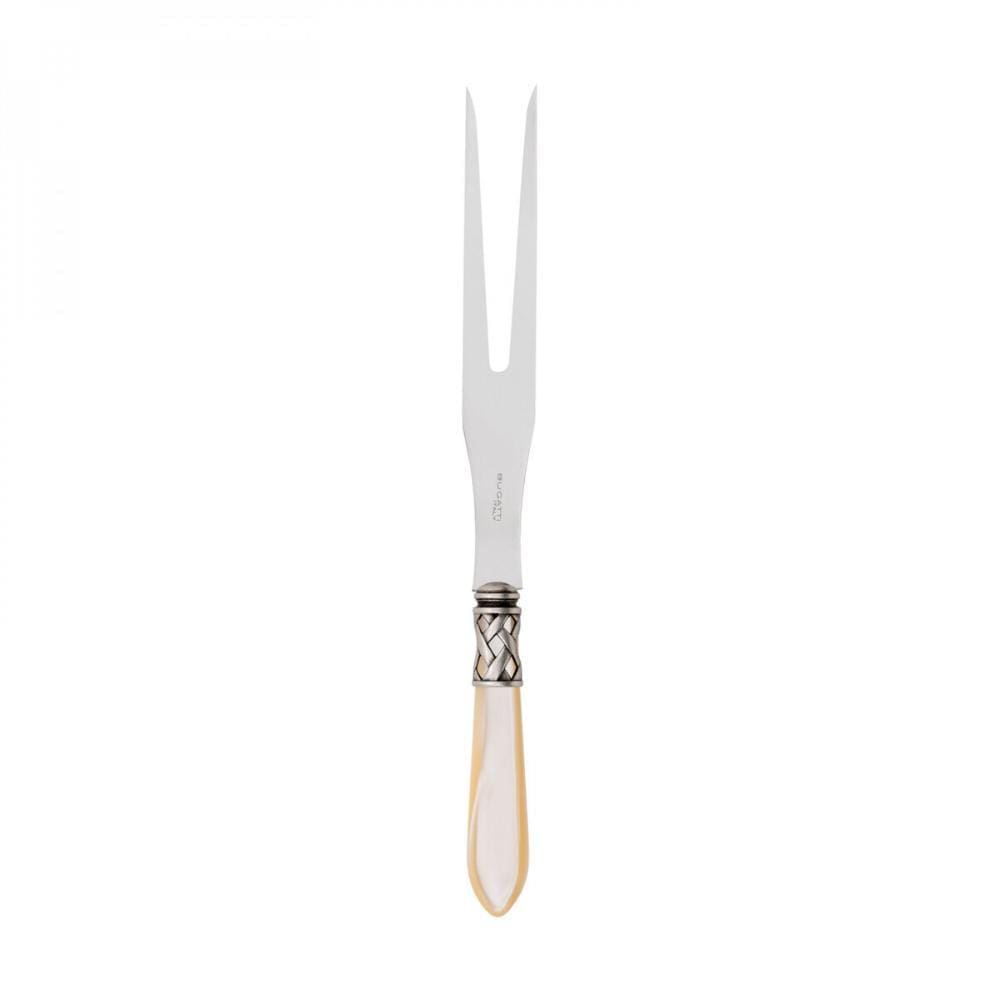 Garfo Trinchar Multiuso Anel Banhado Prata Aladin Bugatti