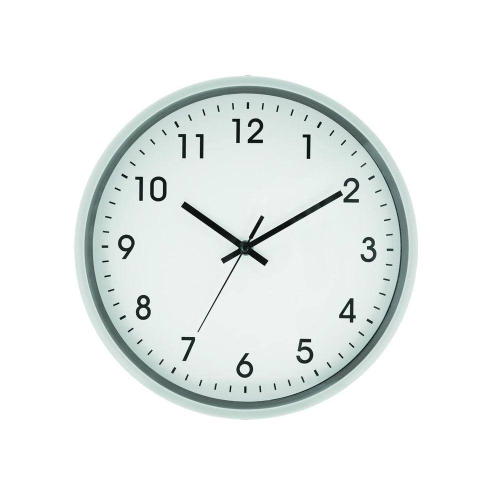 Relógio de Parede Analógico Prata 30cm - Tuut