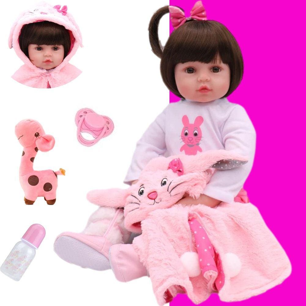 Bebe Reborn Boneca Princesa Silicone Realista K01 em Promoção na Americanas