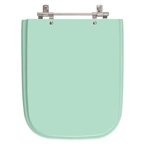 Assento Sanitario Poliester Tivoli Verde Claro Para Vaso Ideal Standard