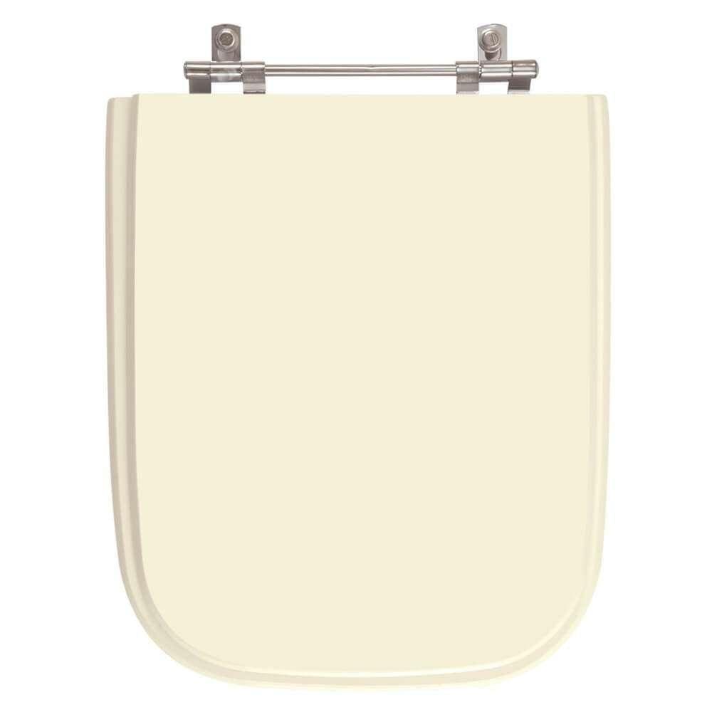 Assento Sanitario Poliester Tivoli Bone (bege Claro) Para Vaso Ideal Standard