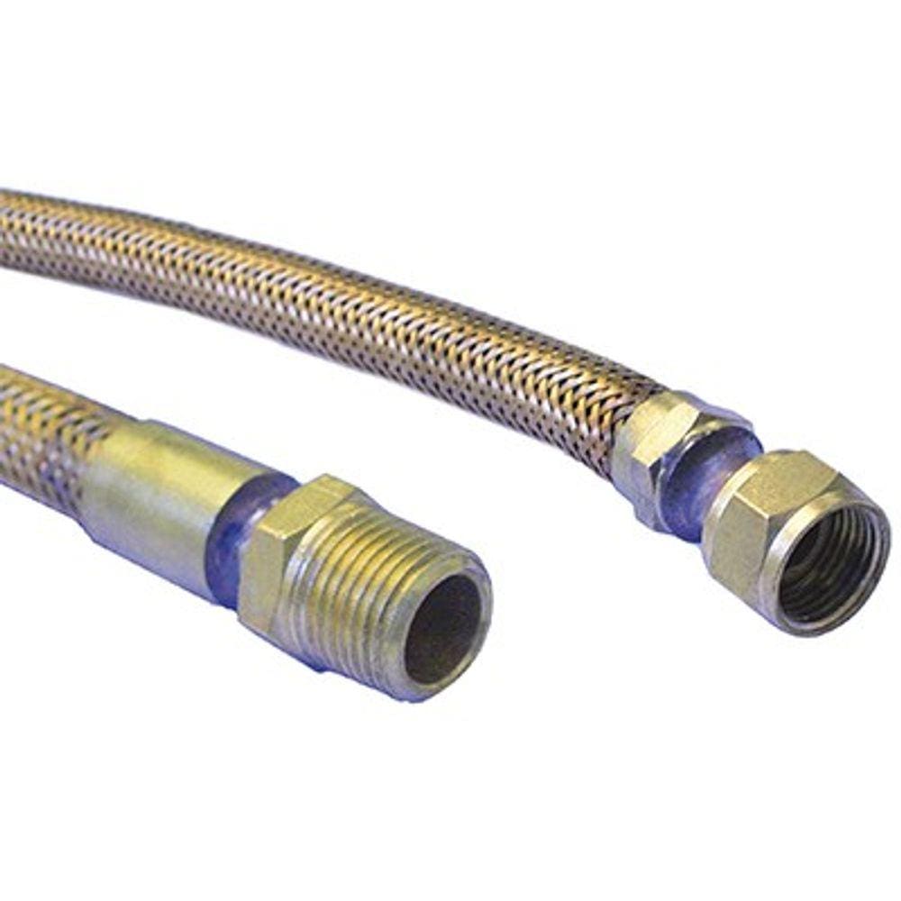 Flexivel P/ Gás Latão 1/2X80Cm MF C/Malha, Emmeti