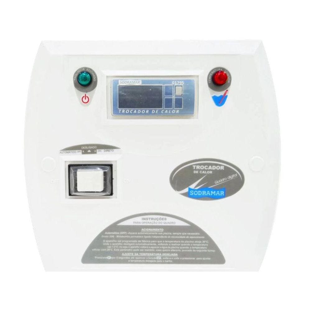 Painel Digital Para Trocador De Calor Sodramar