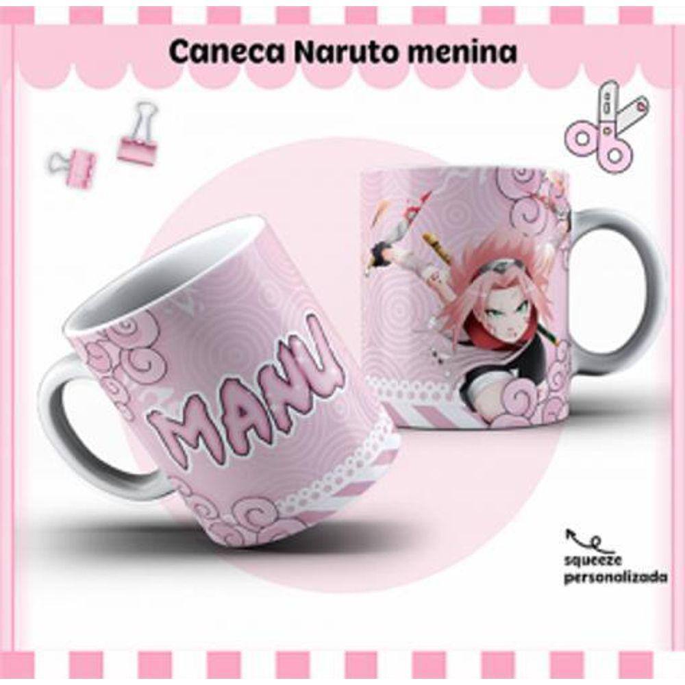 Caneca Personalizada Naruto Akatsuki - Nomes Integrantes