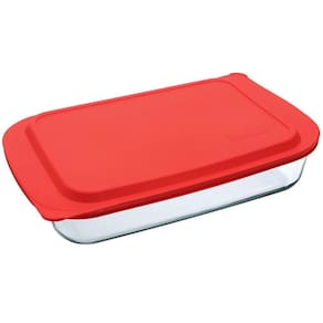 Lasanheira de Vidro Com Tampa Retangular 6538.26 - Marinex