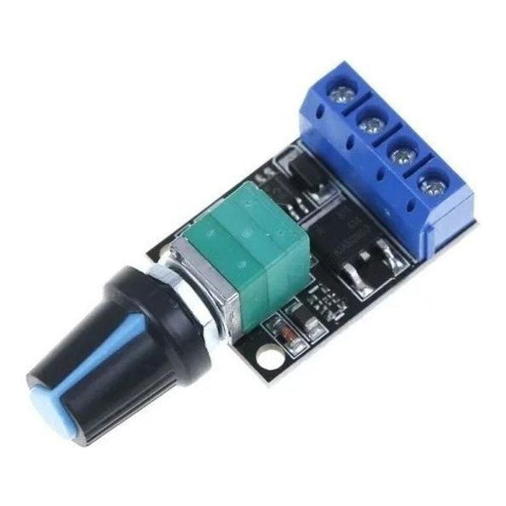 Controlador De Velocidade Para Motor Dc Pwm 5V 12V 10A