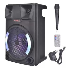 Caixa Amplificada TRC X120 120W RMS Microfone Bluetooth Bivolt