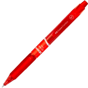 Caneta Esferográfica Retrátil Xtreme 0.7 Verm Faber Castell