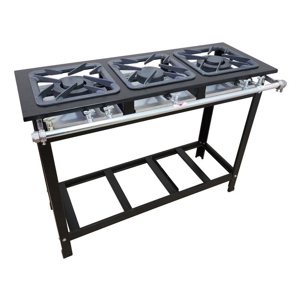 Fogão 3 Bocas Baixa Pressão Linha Gold Cefaz CFZG-123