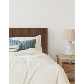 Cabeceira Ripada Queen Painel Modular em MDF 169x90cm fita