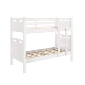 Beliche Solteiro Branco Liso -  Jaspe Vira Duas Camas 100% Mdf