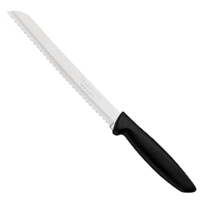 Faca Para Pão Bolo C/ Serra Em Aço Inox Plenus Tramontina