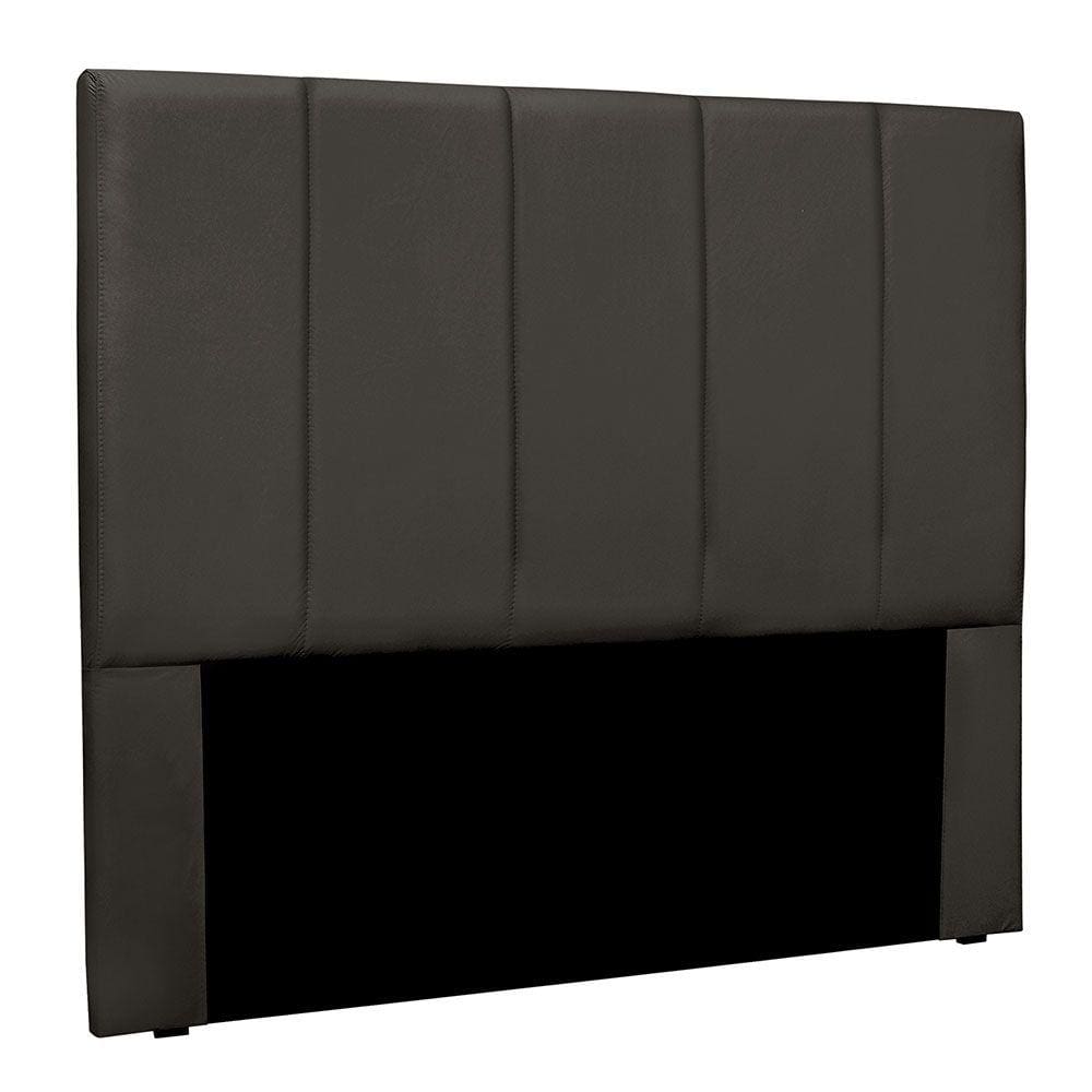Cabeceira Casal 1,40m Sevilha Suede Cinza - Pallazio