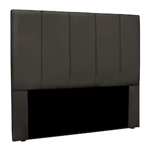 Cabeceira Solteiro 0,90m Sevilha Suede Cinza - Pallazio
