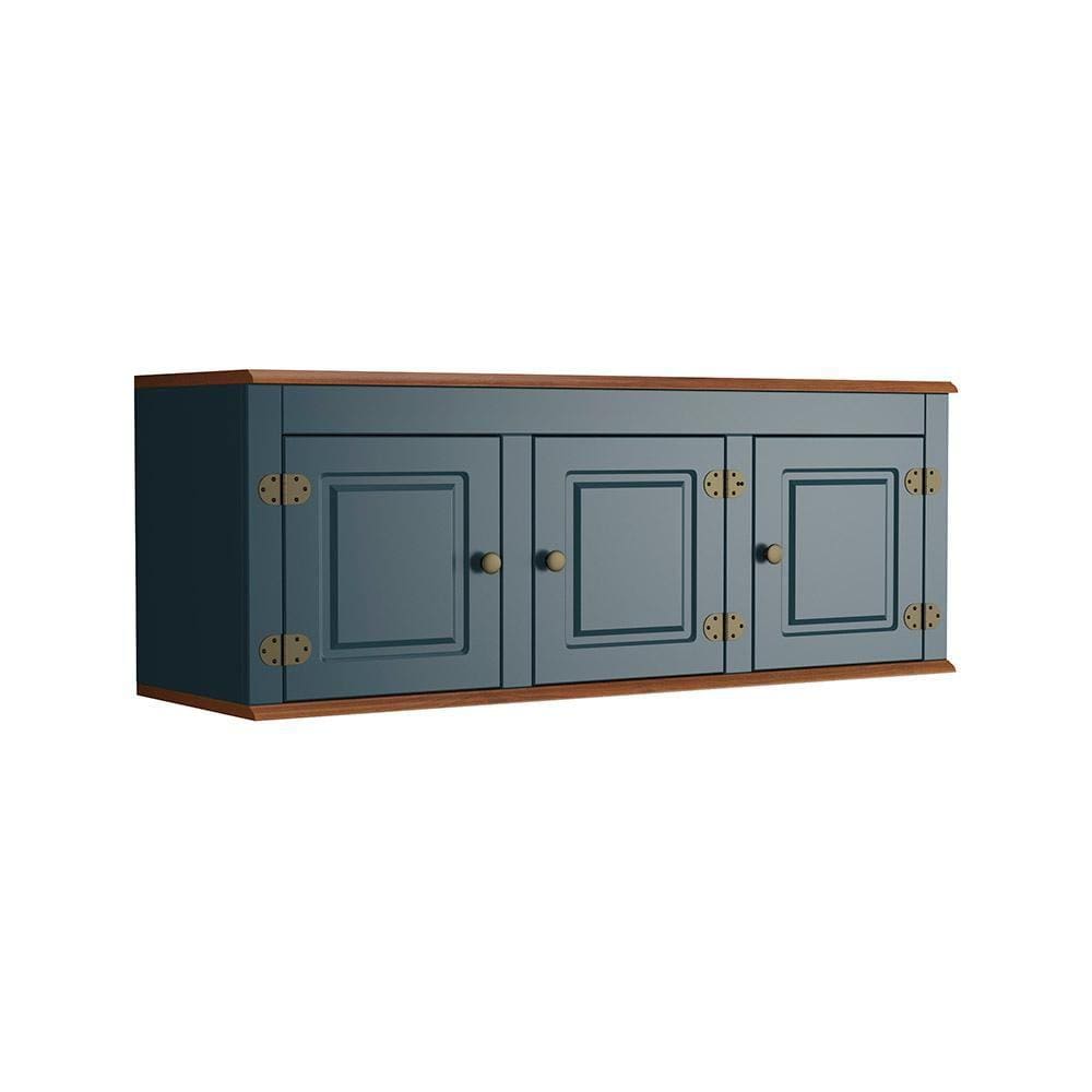 Armário Aéreo Para Cozinha - Azul Petróleo