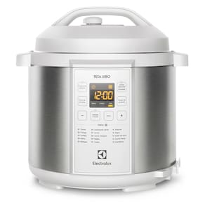 Panela de Pressão Elétrica Electrolux 6L Branca Experience por Rita Lobo (PCC21)