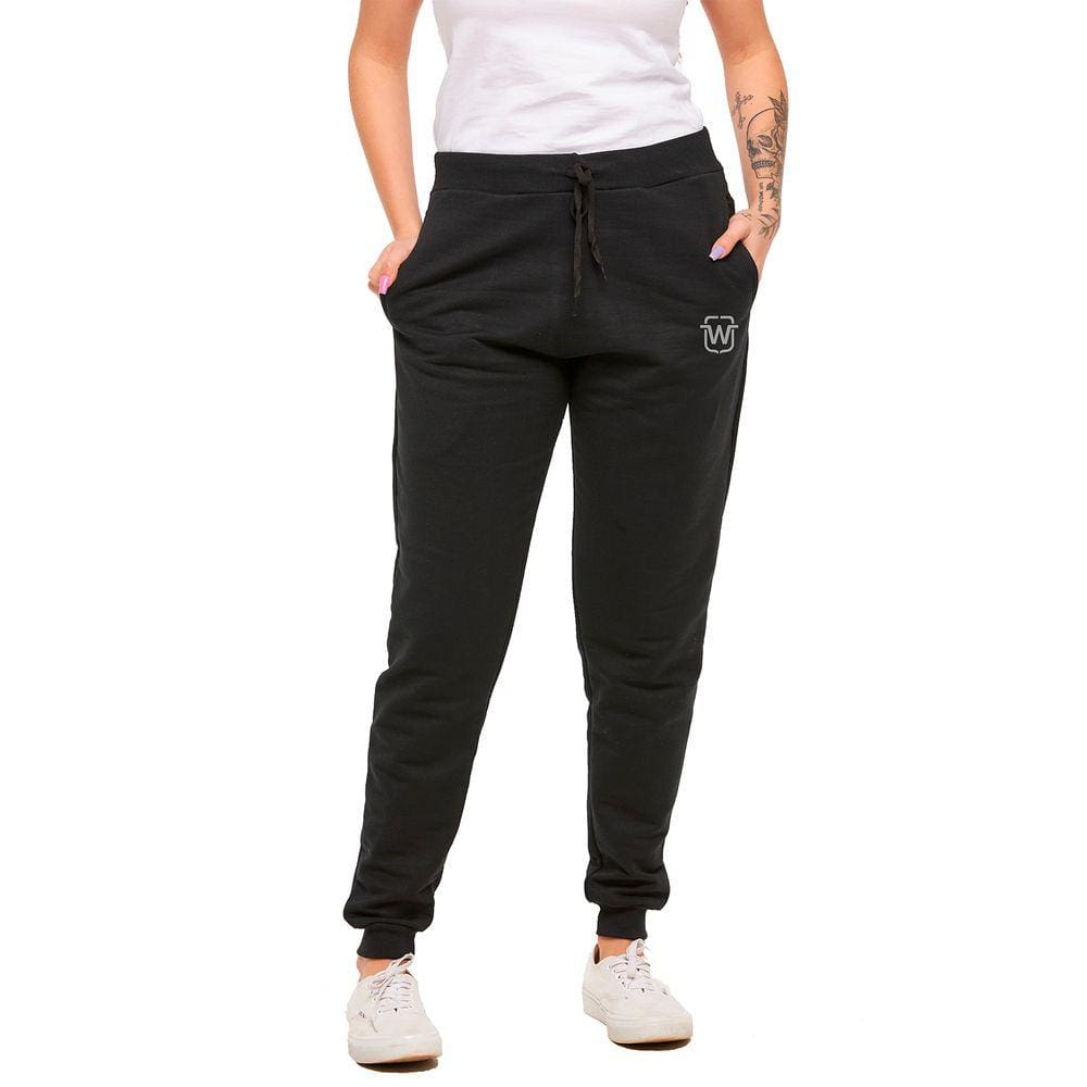 Calça De Moletom Plus Size Feminina Jogger Slim Sport Wooks - M10p