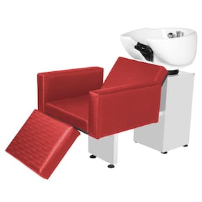 Lavatório Salão de Beleza Evidence Liso C/Ap Vermelho