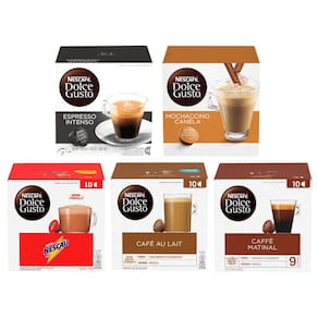 Kit Nescafé Dolce Gusto 5 Sabores 50 Cápsulas Nestlé