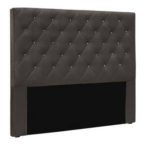 Cabeceira King 1,95m Toledo Suede Cinza - Pallazio