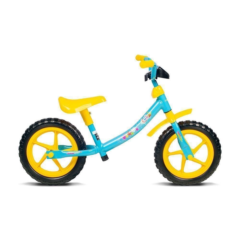 Bicicleta Verden Push Balance - Azul E Amarelo Azul/Amarelo