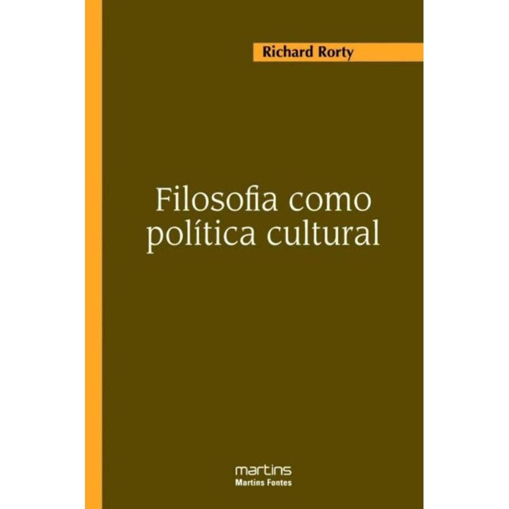 Filosofia Como Politica Cultural