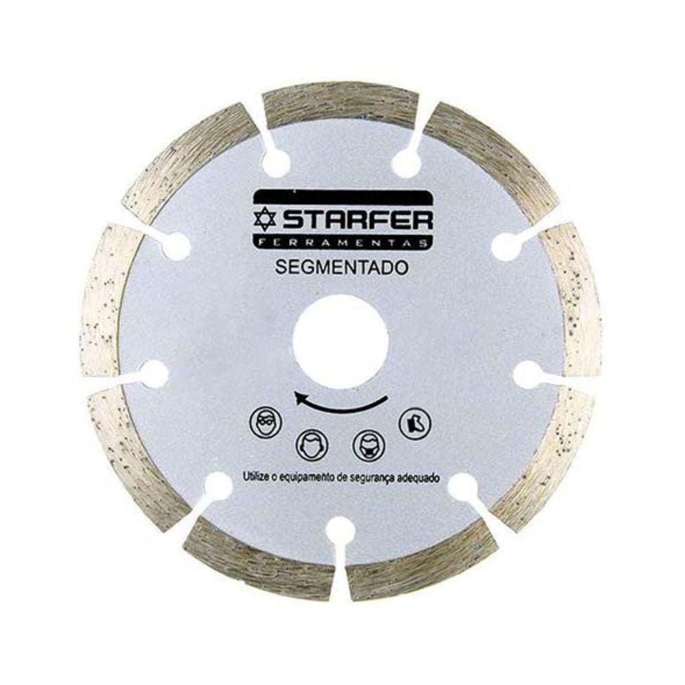 Disco Diamantado Segmentado Corte Seco 9 Polegadas - Starfer