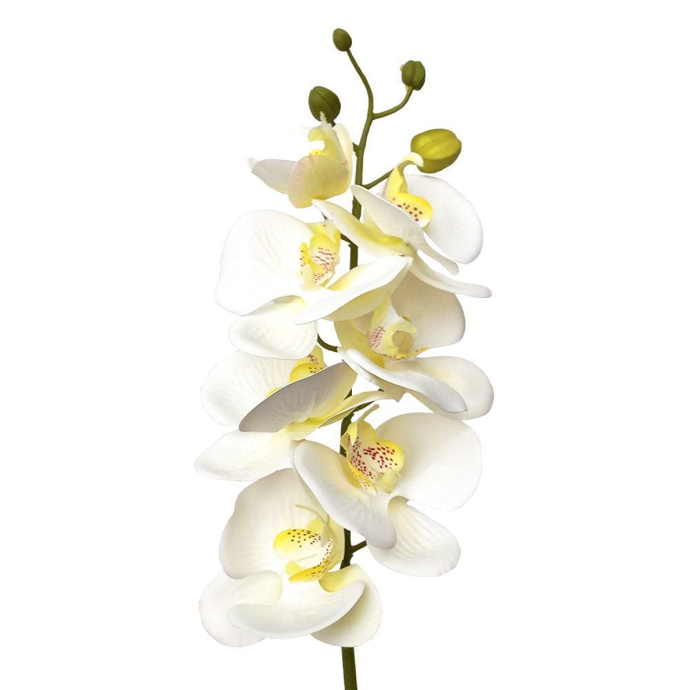 Haste Artificial Orquídea 3D X7 Decorativo