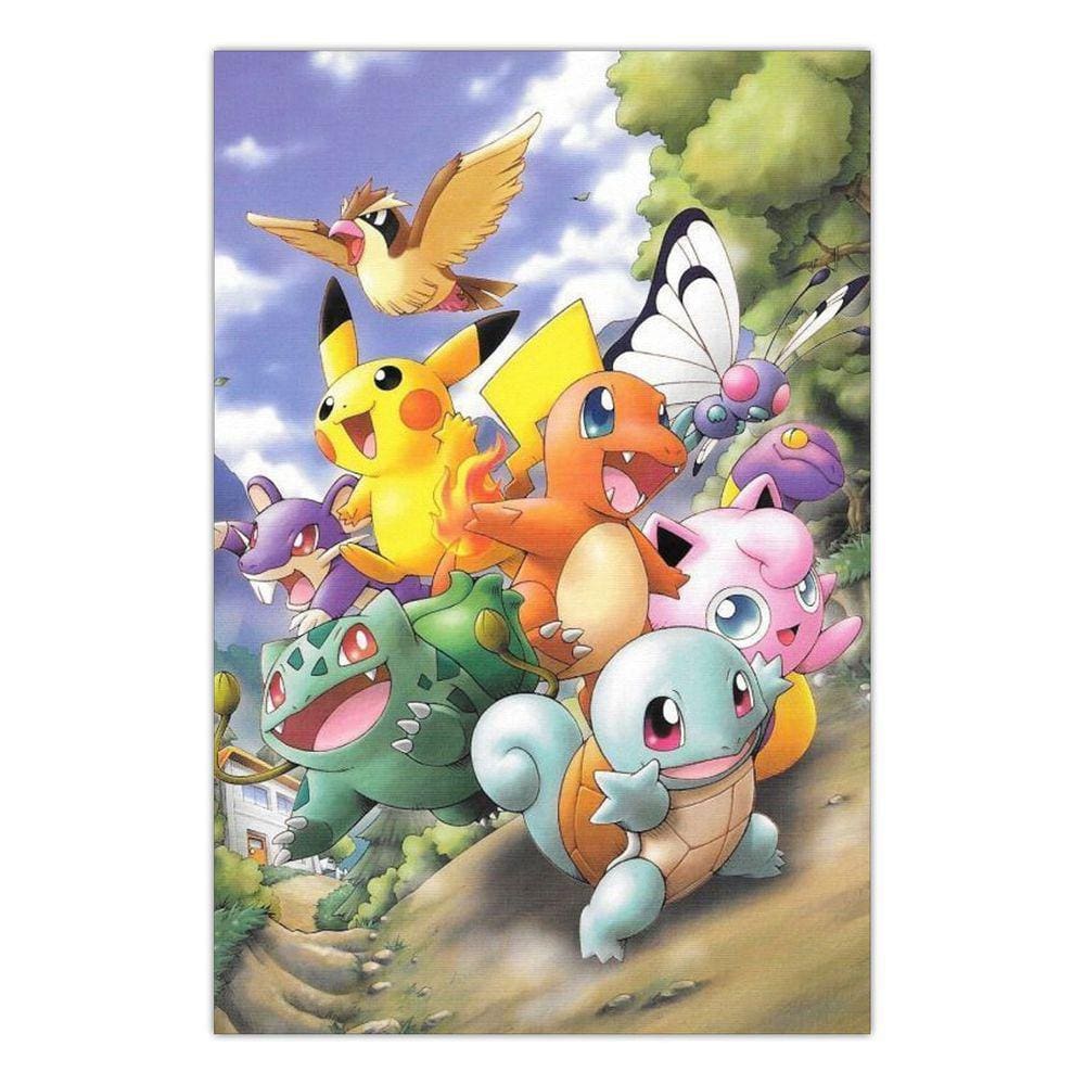 Grupo Erik Pokemon Eevee Evolutions Poster - 35.8 x 24.2 inches / 91 x 61.5  cm - Shipped Rolled Up - Pokemon Poster - Cool Posters - Art Poster 