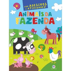 Adesivos E Atividades - Animais Da Fazenda