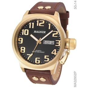 Relógio Magnum Masculino Sports MA32952P Dourado