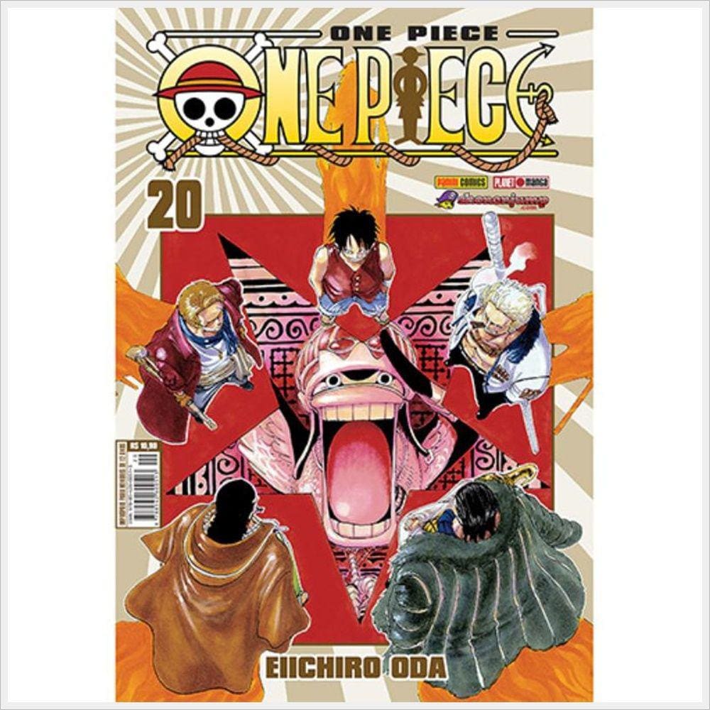 Mangá One Piece 3 em 1 - 04 Panini, mangalivre