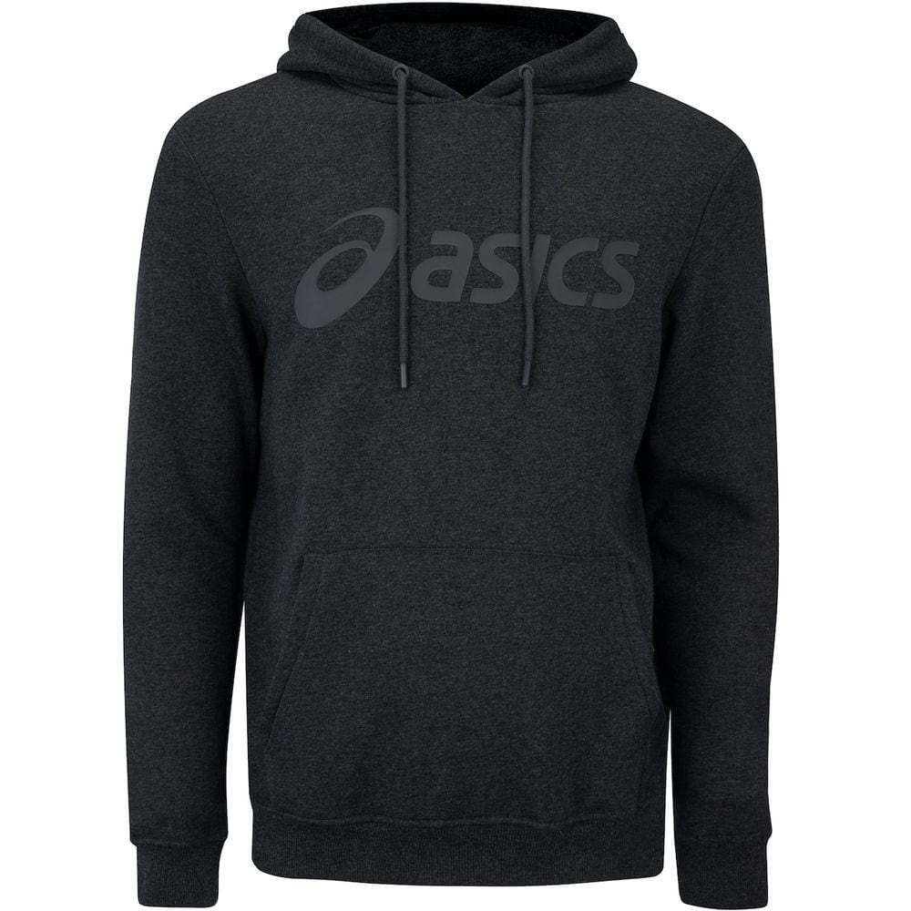 Blusa de Moletom Masculina ASICS com Capuz Canguru Fechado Fleece
