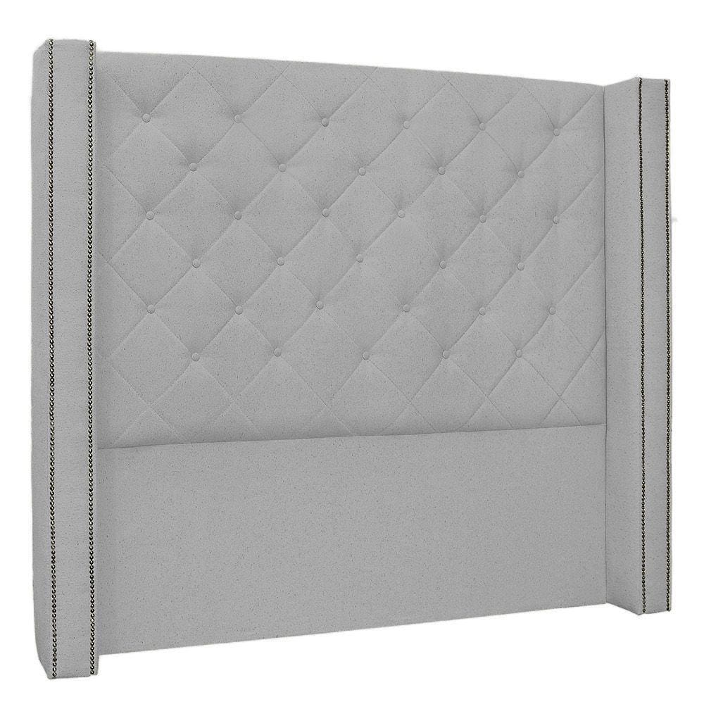 Cabeceira Queen 1,60m Vicenza Linho Rústico - Pallazio