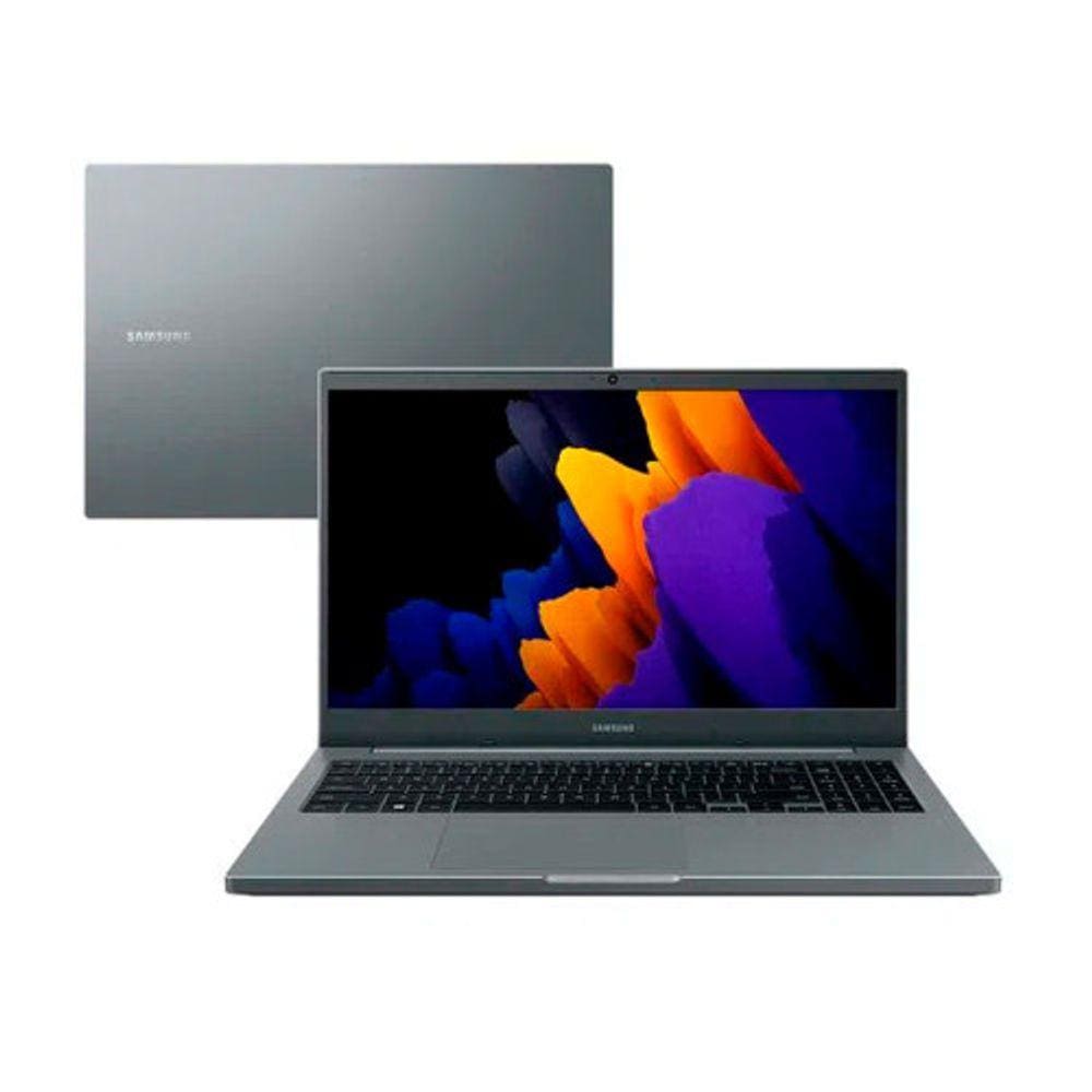 Notebook Samsung Intel Celeron Np Xda Kp Br Gb Gb Ssd Tela Windows Cinza Chumbo